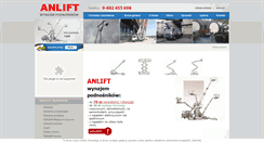 Desktop Screenshot of anlift.pl